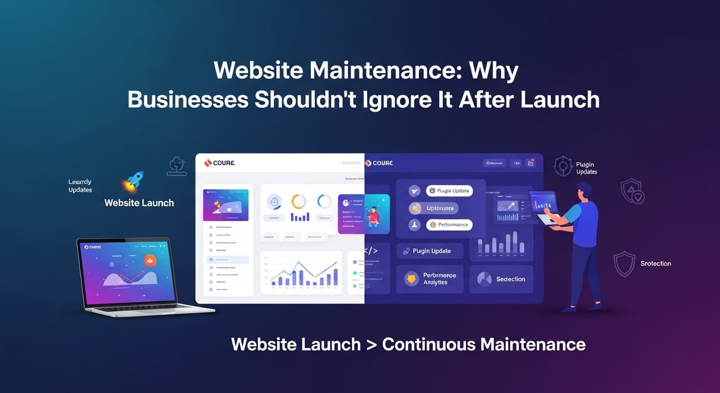 Website Maintenance: Why Businesses Shouldn’t Ignore It After Launch