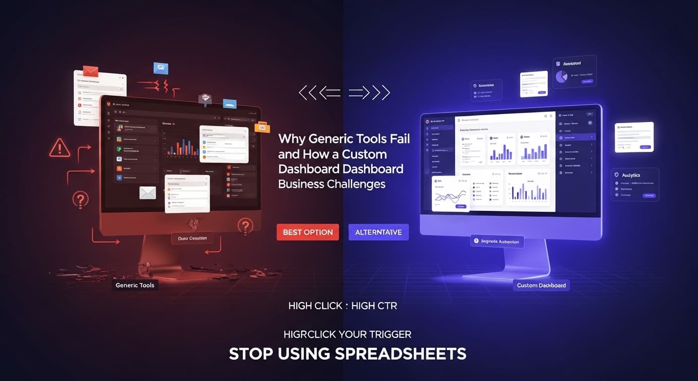 Why Generic Tools Fail and How a Custom Dashboard Solves Business Challenges